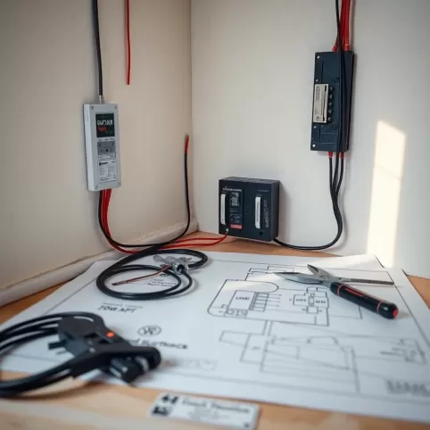 Koszt wymiany instalacji elektrycznej w mieszkaniu 70 m