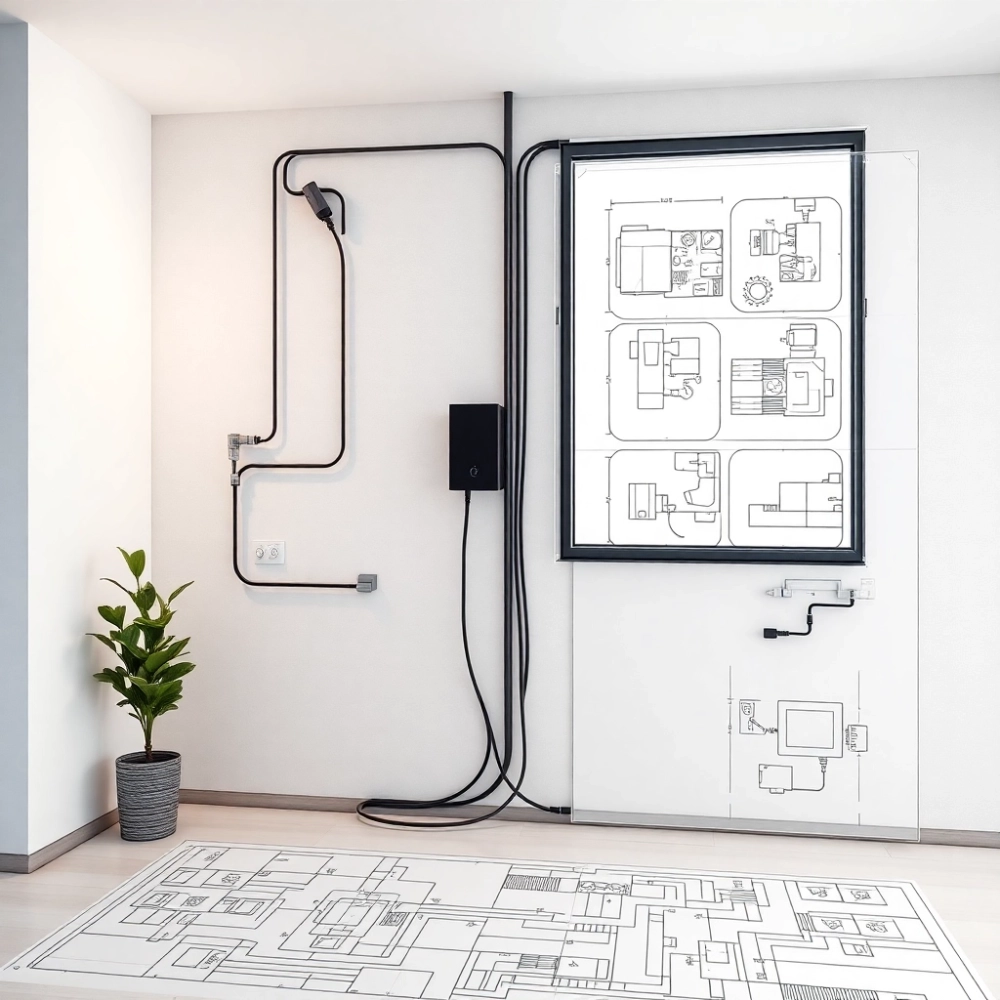 Koszt instalacji elektrycznej w mieszkaniu 50m2