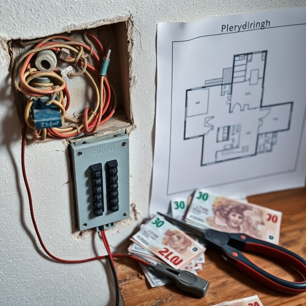 Koszt wymiany instalacji elektrycznej w domu 100m2