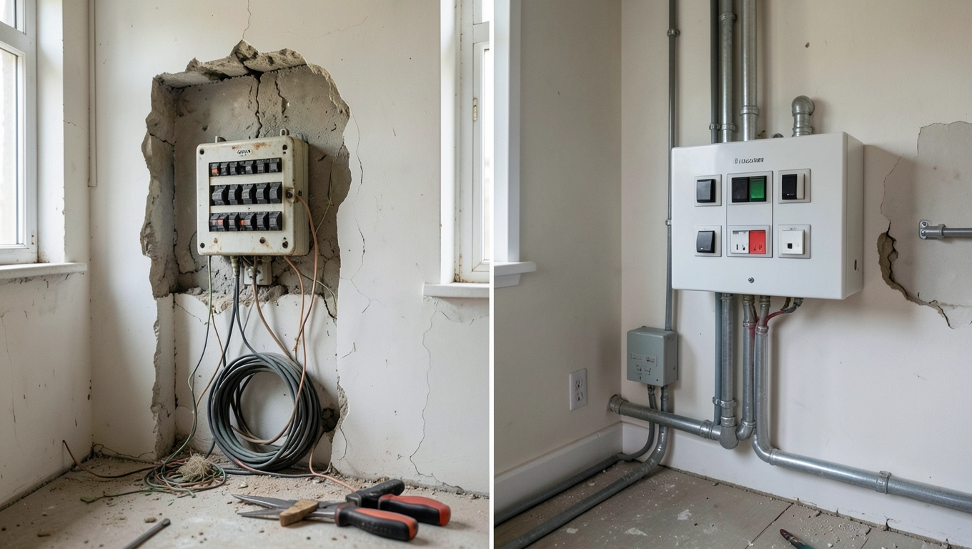 Wymiana instalacji elektrycznej remont czy modernizacja